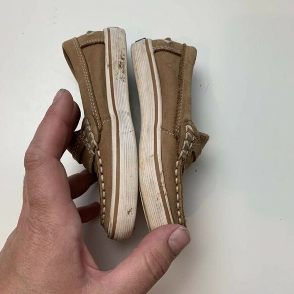 Superga • Tan Suede Loafers - Picture 8 of 9